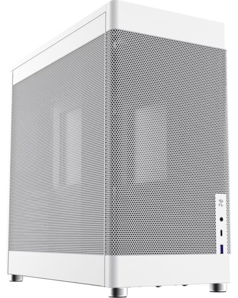 COOLBOX Caja ordenador gaming mesh atx mp1 blanco