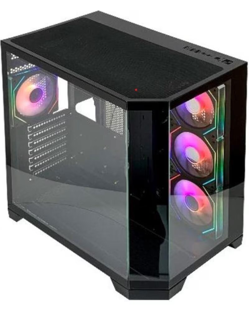 L - LINK Caja ordenador gaming nova rgb atx usb 3 0 sin fuente