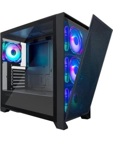 COOLBOX Caja ordenador gaming ge2000 dualview argb atx
