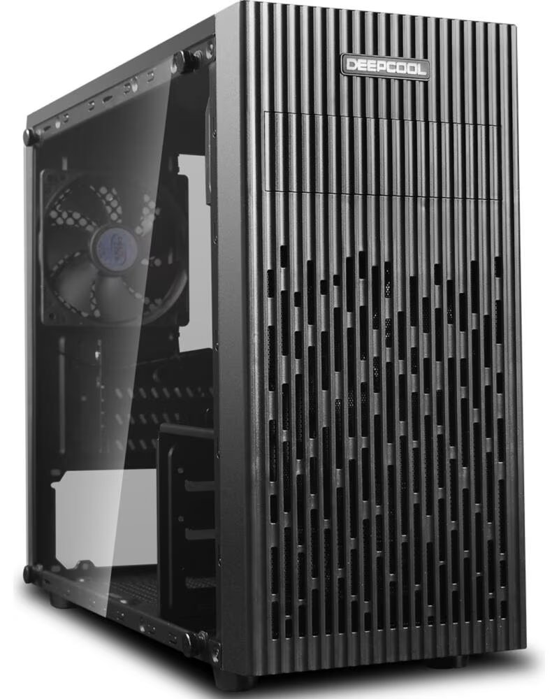 DEEPCOOL Caja ordenador gaming 30 micro atx - cristal templado - usb - negro