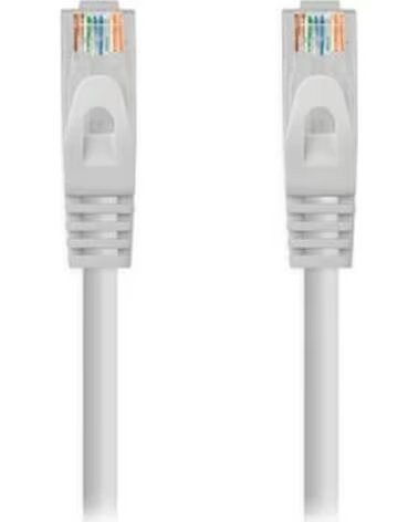 NANO CABLE Latiguillo cable red nanocable rj45 cat 6 lszh 0 5m - awg24 - gris