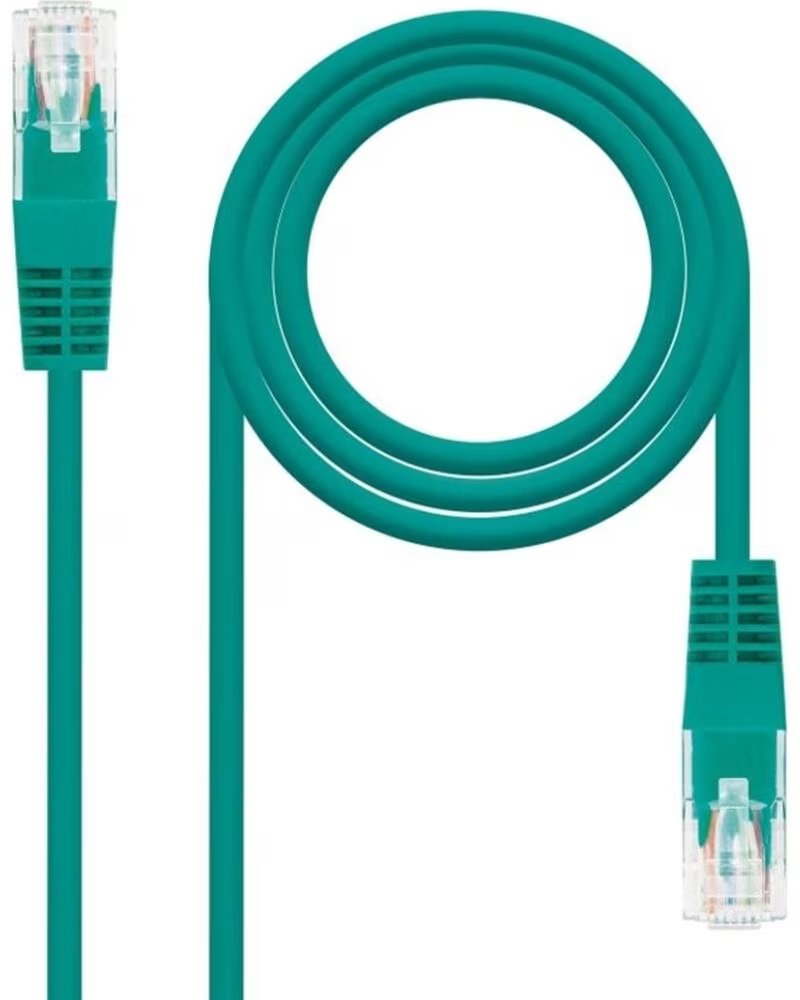 NANO CABLE Latiguillo cable red utp cat 6 rj45 nanocable 0 30m verde