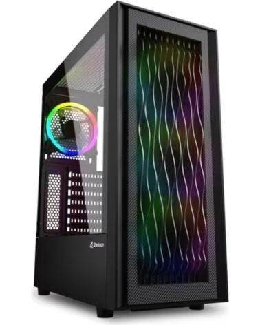 SHARKOON Caja ordenador gaming wave atx 2 x usb 3 0 rgb negro