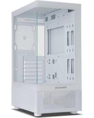 NOX Caja ordenador gaming hammer vision atx cristal templado blanco