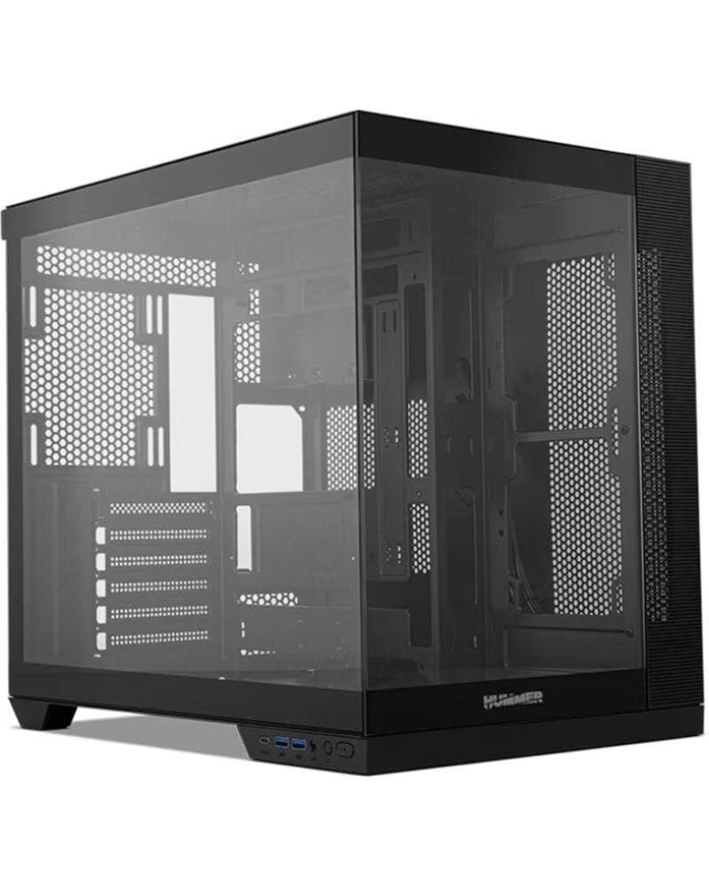NOX Caja ordenador gaming hummer astra neo atx argb cristal templado negro