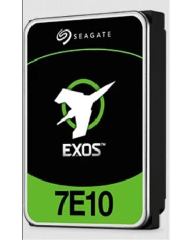SEAGATE Disco duro interno hdd exos 7e10 st10000nm017b 10tb 3,5 pulgadas sata 3 7200rpm - 256mb