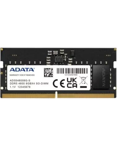ADATA Memoria ram ddr5 8gb sodimm 4800mhz