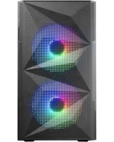 MARS GAMING Caja ordenador mc - me matx frgb cristal templado negro
