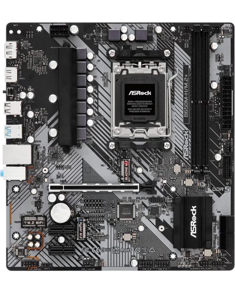 ASROCK Placa base b650m - h - m 2 am5 matx