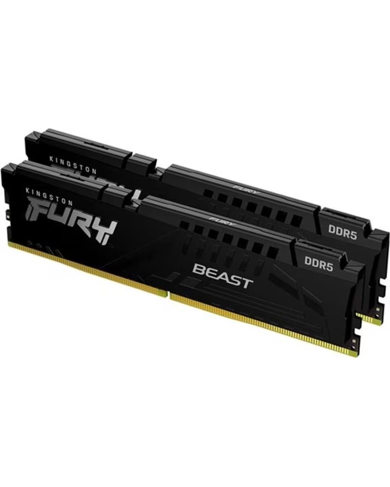 KINGSTON FURY BEAST DDR5 64GB 2X32GB 6000MHZ PC5-48000 CL30 14V RAM SPEICHER