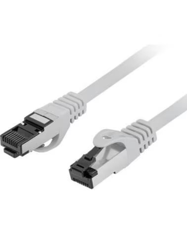 LANBERG Cable red latiguillo cat 8 1 s - ftp lszh cu 2m gris fluke passed