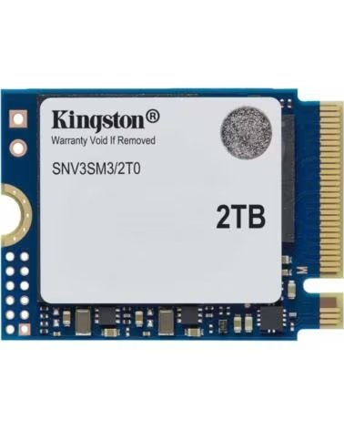 KINGSTON Disco duro interno ssd nv3 2tb m 2 nvme pcie 4 0