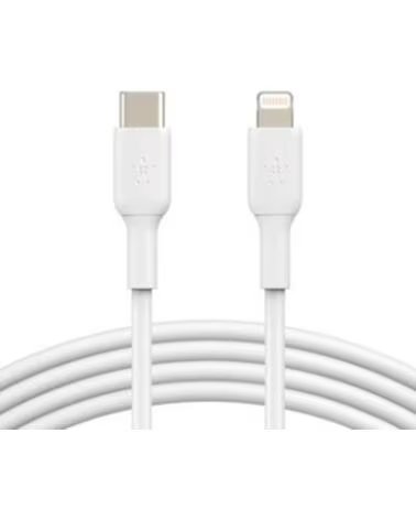 BELKIN Cable lightning a usb tipo c 1m - macho - macho - blanco