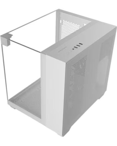 MARS GAMING Caja ordenador mcvisionmw matx cristal templado blanca