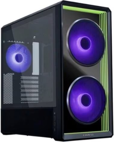 LIAN LI Caja ordenador gaming lancool 217 infinity atx argb cristal templado negro