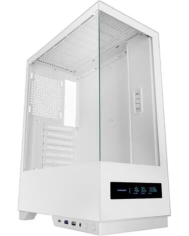 MARS GAMING Caja ordenador mcpulsarw atx cristal templado blanco