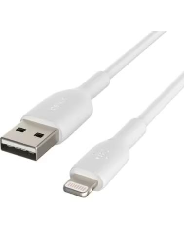 BELKIN Cable lightning a usb tipo a 2m - macho - macho - blanco