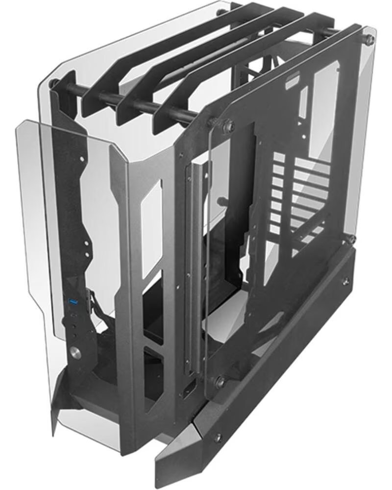 MARS GAMING Caja ordenador mcedge atx cristal templado negro