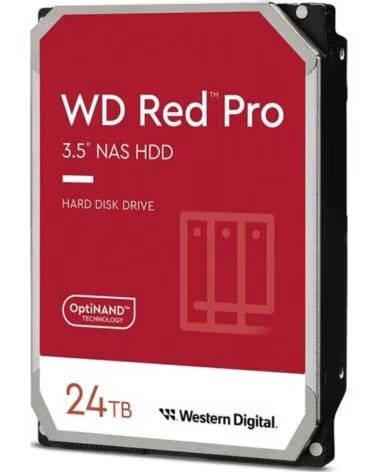 WESTERN DIGITAL WD Disco duro interno hdd wd western digital nas red pro wd241kfgx 24tb 3,5 pulgadas sata 6gb - s 7200rpm 512mb