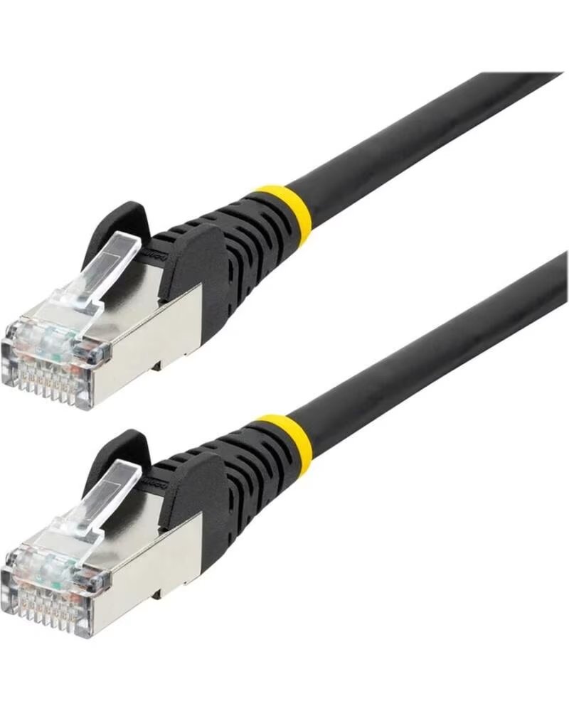 STARTECHCOM Cable de red startech latiguillo rj45 lszh s - ftp cat6a 0 5m negro