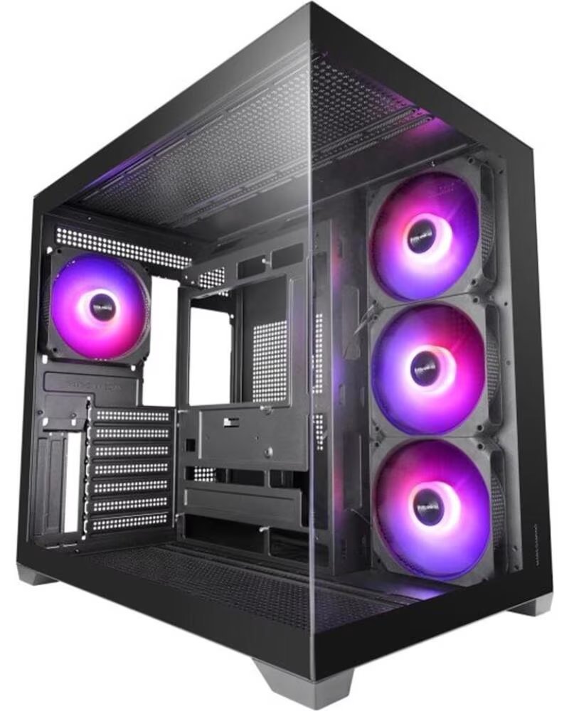 MARS GAMING Caja ordenador mcv5 atx argb cristal templado negra