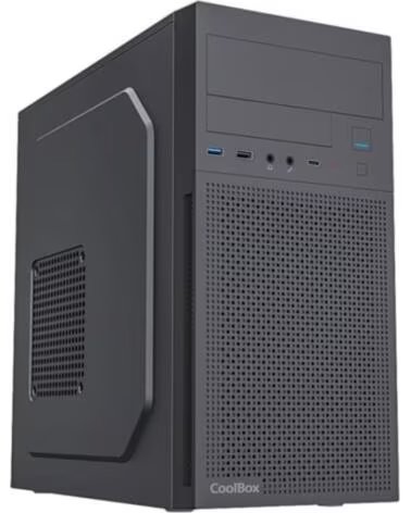 COOLBOX Caja ordenador m680 matx negra