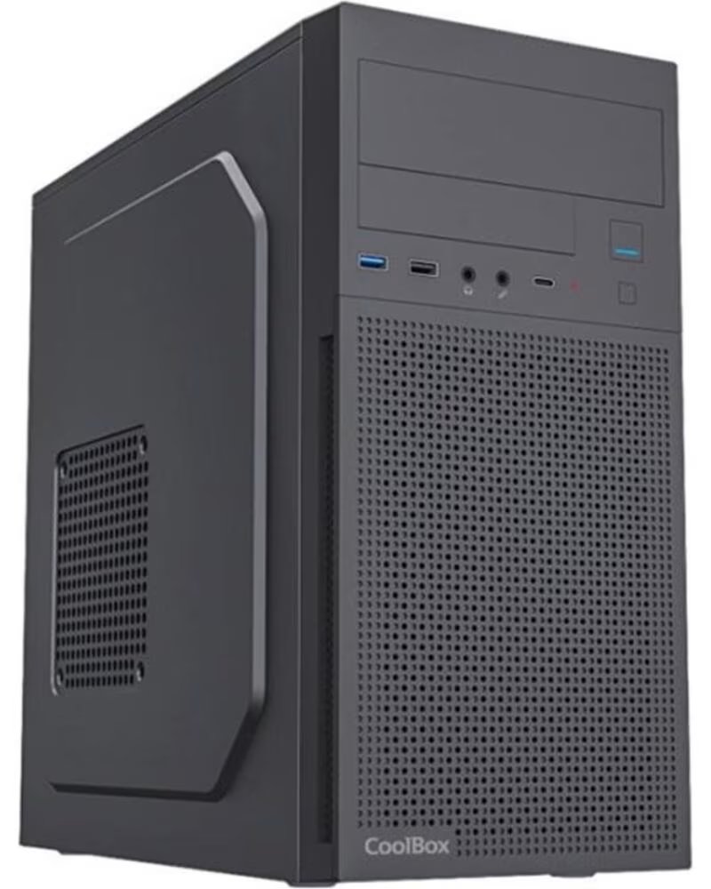 COOLBOX Caja ordenador m680 matx negra
