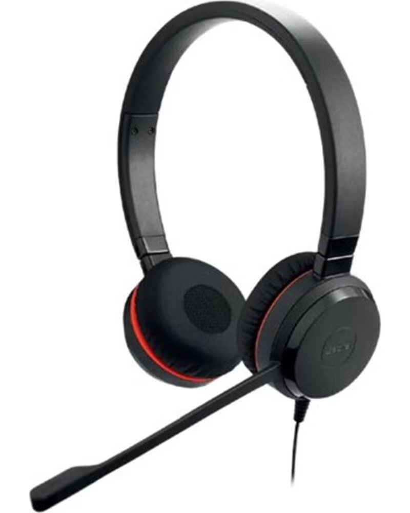 JABRA Auriculares evolve 20se ms stereo negro