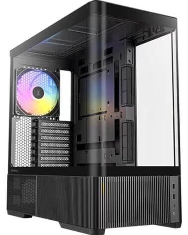 ANTEC Caja ordenador gaming c6 curve atx argb cristal templado negra