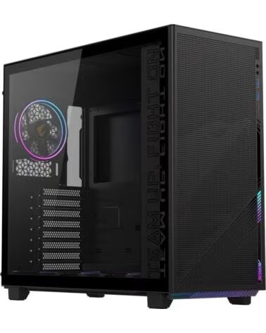 GIGABYTE Caja ordenador gaming aorus c400 atx argb vidrio negra