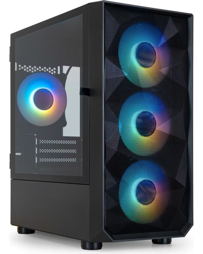 TOOQ Caja ordenador gaming tqgcc901 - b seizure micro atx argb