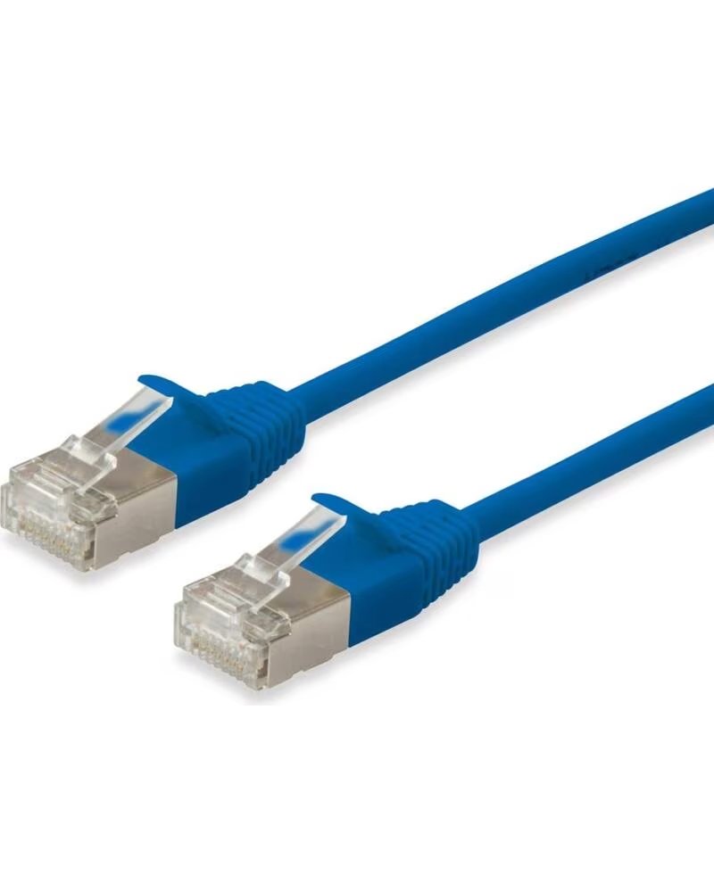 EQUIP Cable de red latiguillo rj45 f - ftp cat6a 3m azul