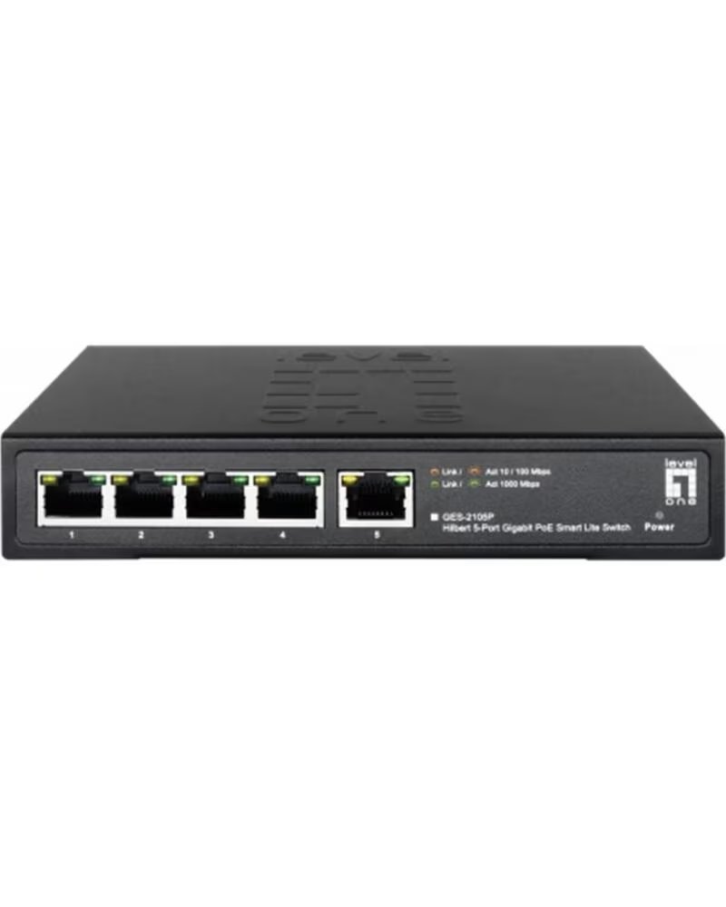 LEVEL ONE Switch ges - 2105p 5 puertos