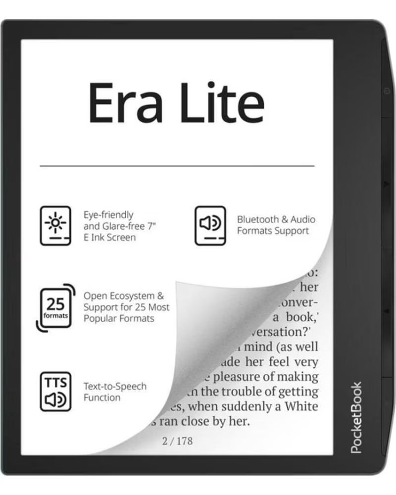 POCKETBOOK READERS Libro electronico ebook pocketbook era lite 7 pulgadas - 16gb - verde