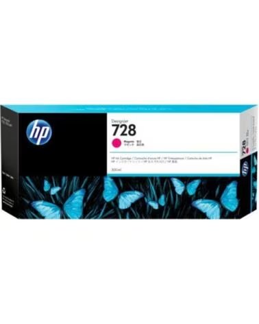 HP Cartucho tinta 728 300ml magenta