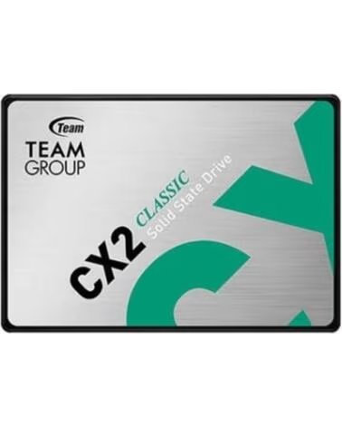 TEAMGROUP Disco duro interno ssd cx2 512gb 2,5 pulgadas sata3