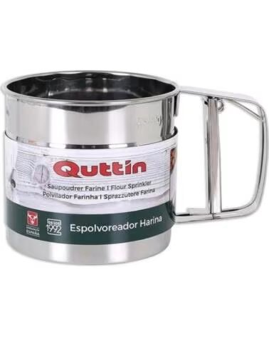 POLVILHADOR DE FARINHA QUTTIN UTENSÍLIOS DE COZINHA PRATEADO 32227 PLATEADO