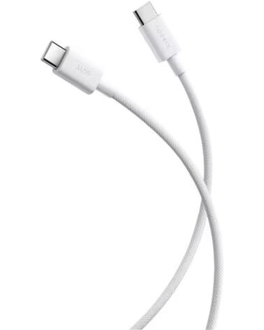 XIAOMI CAVO USB TIPO-C A 3A TRECCIATO 60W 480MBPS 1M BIANCO