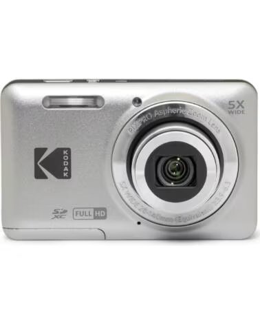 KODAK PIXPRO FZ55 DIGITALKAMERA 16MP 5X OPTISCHER ZOOM SILBER