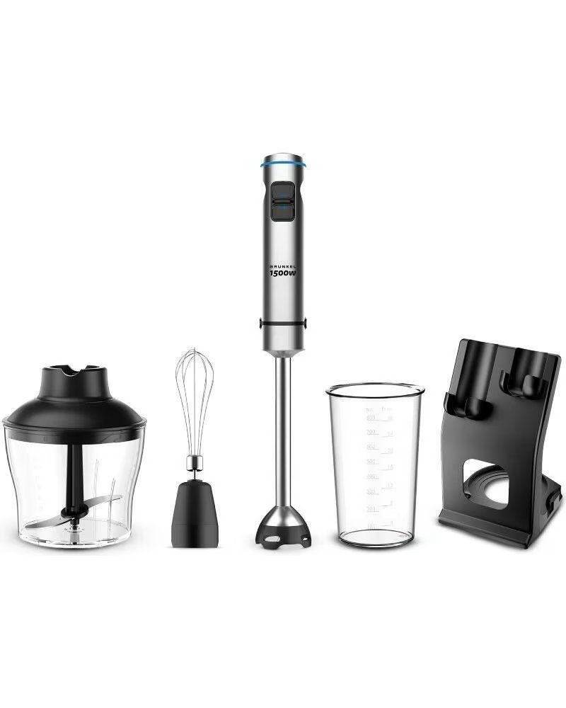 FRULLATORE AD IMMERSIONE GRUNKEL BM-1500SET 1500W CON ACCESSORI