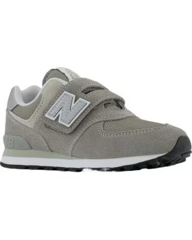 NEW BALANCE Zapatillas en color gris para ninos GRIS