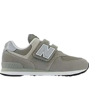 NEW BALANCE Zapatillas en color gris para ninos GRIS