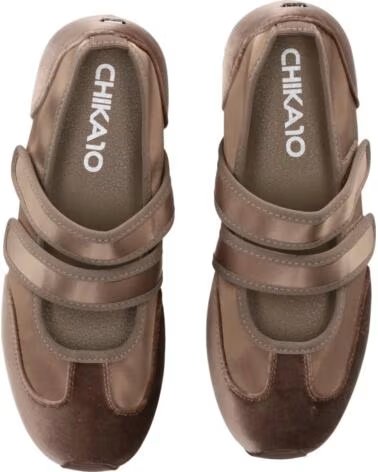 CHIKA10 CLAIRE 09 STOFF SNEAKER TAUPE TAUPE-TAUPE