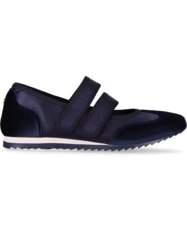 CHIKA10 CLAIRE 09 DAMEN STOFF SNEAKER FLACH MARINEBLAU-NAVY MARINO-NAVY