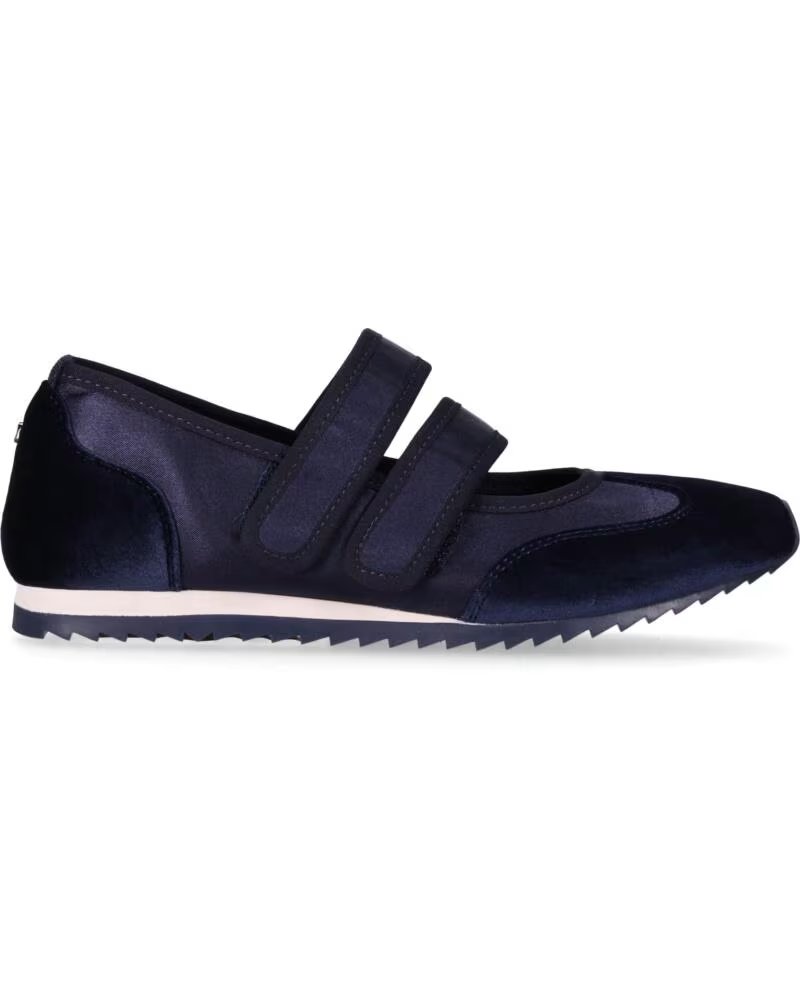 CHIKA10 CLAIRE 09 DAMEN STOFF SNEAKER FLACH MARINEBLAU-NAVY MARINO-NAVY