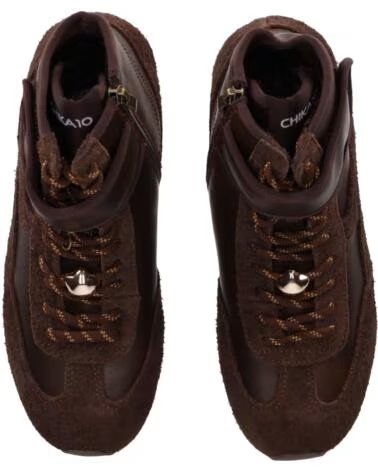 CHIKA10 CLAIRE 08 DEPORTIVOS SERRAJE DE MUJER MARRÓN MARRON-BROWN