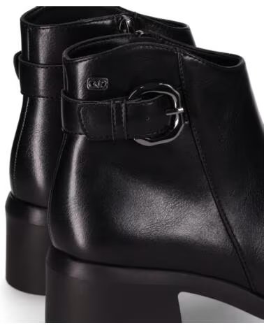 CHIKA10 DANKI 05 BOTINS PELE SINTÉTICA SALTO MEDIO NEGRO-BLACK