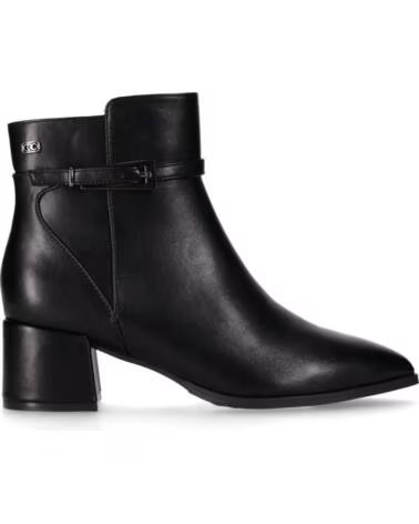 BOTINES DE MUJER TACON MEDIO CHIKA10 ESPINO 01 NEGRO-BLACK