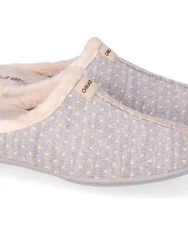 CHIKA10 AMARANTO CHINELOS DE MULHER PLANOS CINZENTO GRIS-GREY