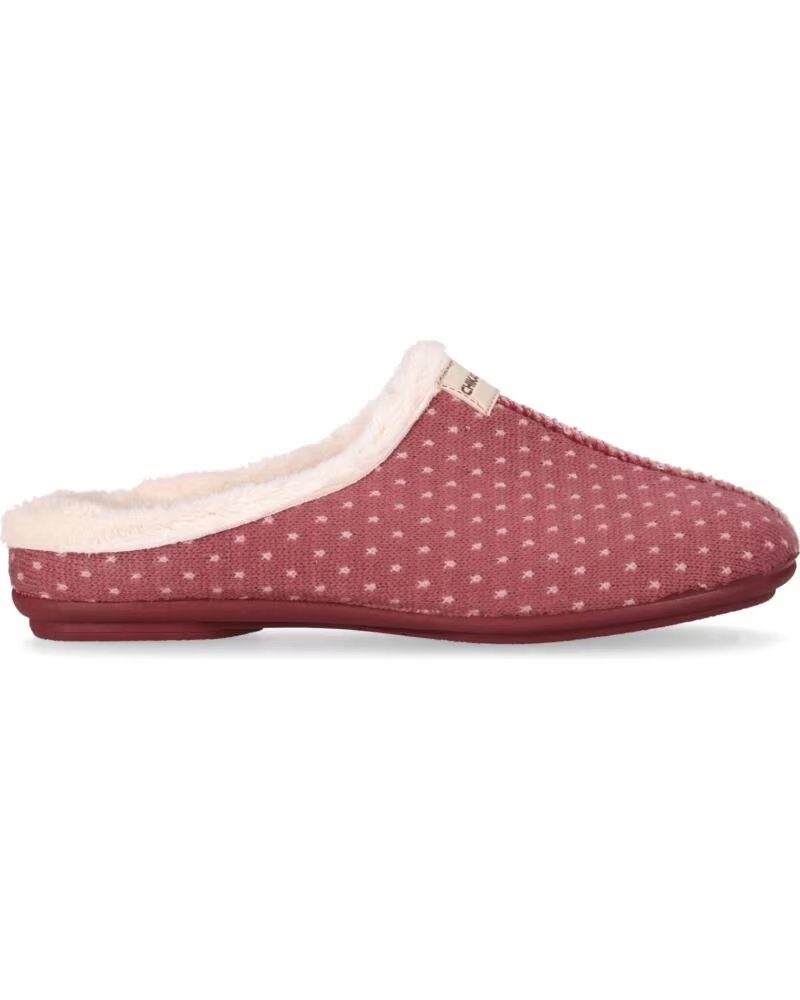 CHIKA10 AMARANTO FLAT FABRIC SLIPPERS PINK ROSA-PINK